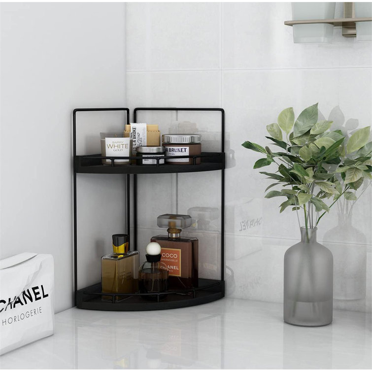 Rebrilliant 2Tier Bathroom Counter Organizer,Wood Countertop Bathroom